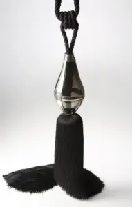 Mannounia Glass &  Metal Curtain Tieback 83466