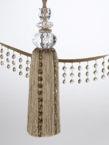 Crystal Elegance Curtain Tieback With Hangers 5010